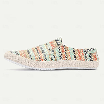 Men's Woven Slip-On Mules - Casual Summer Espadrilles - Tokiyos