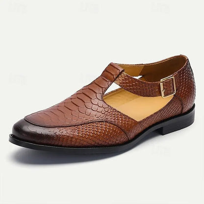 Men's genuine leather sandals - Tokiyos