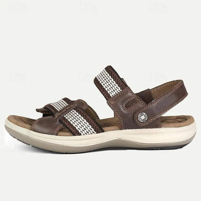 Leather woven sandals - Tokiyos