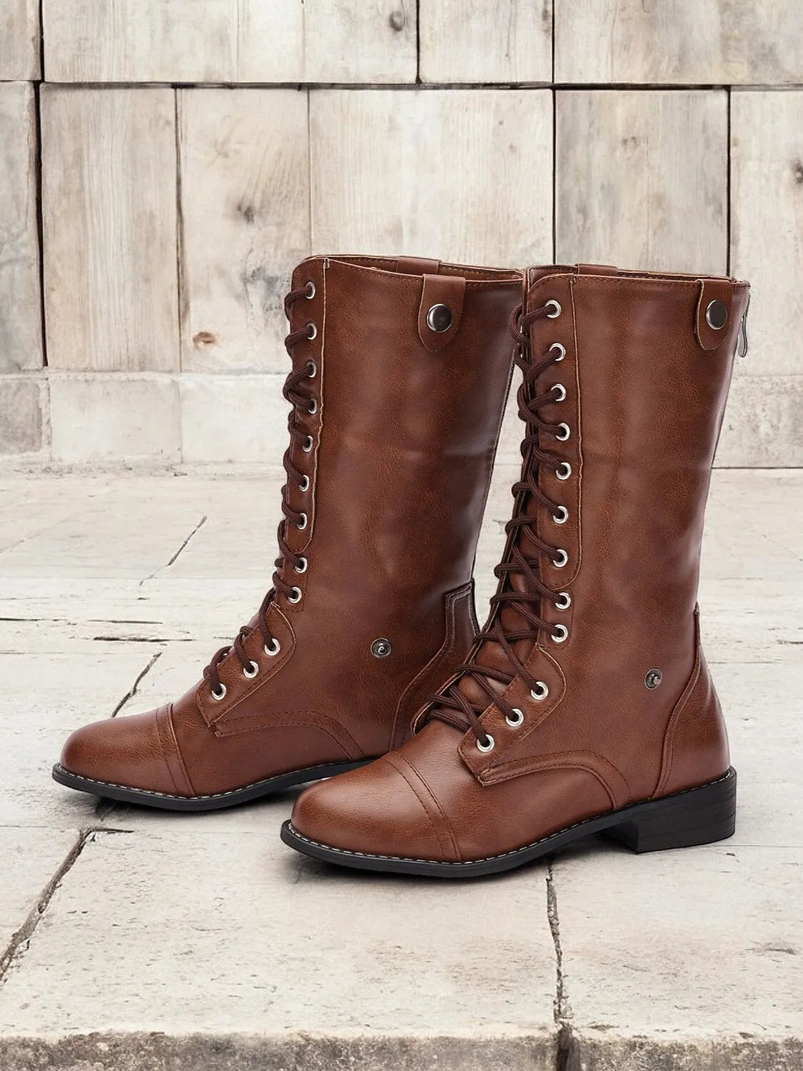 Fold down boots fashion women's