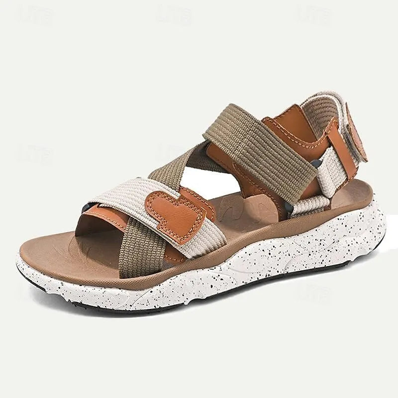 Men's genuine leather sandals - Tokiyos