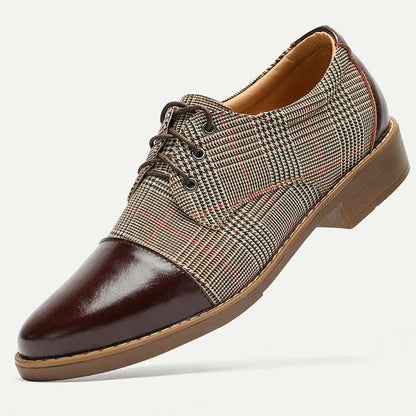 Men's Dress Shoes Plaid - Tokiyos