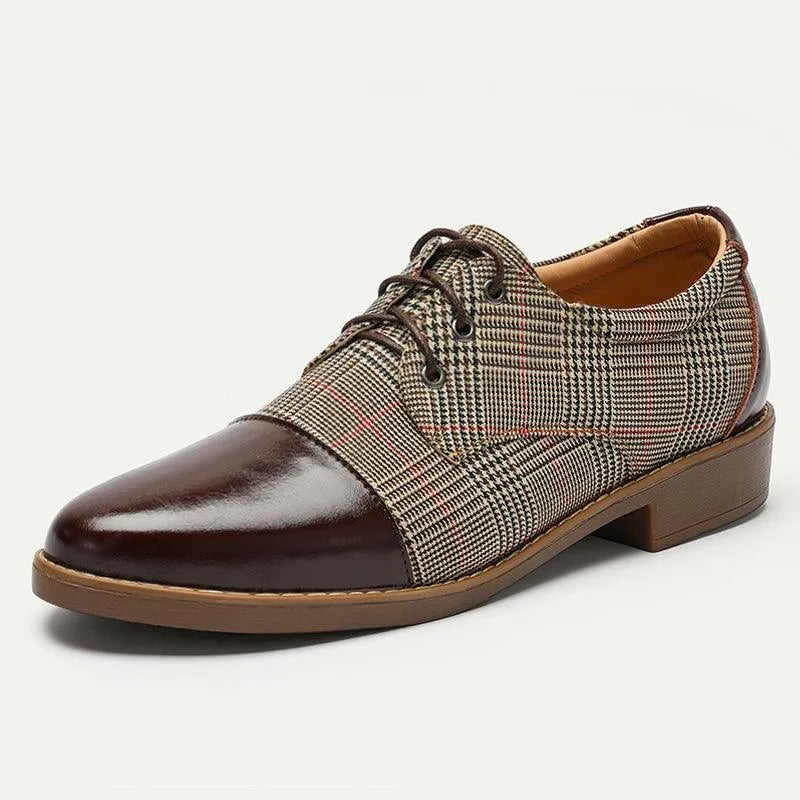 Men's Dress Shoes Plaid - Tokiyos