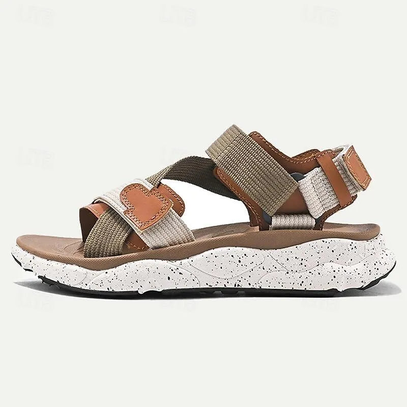 Men's genuine leather sandals - Tokiyos