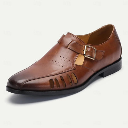 Men's genuine leather sandals - Tokiyos