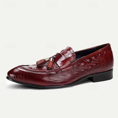 Men's Genuine Leather Oxford Shoes - Tokiyos