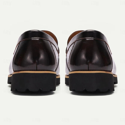 Men's genuine leather loafers - Tokiyos