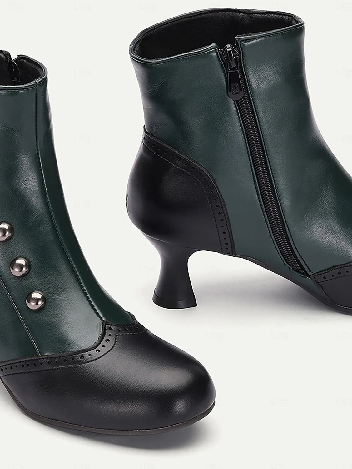 Women's Victorian-Style Buttoned Ankle Boots