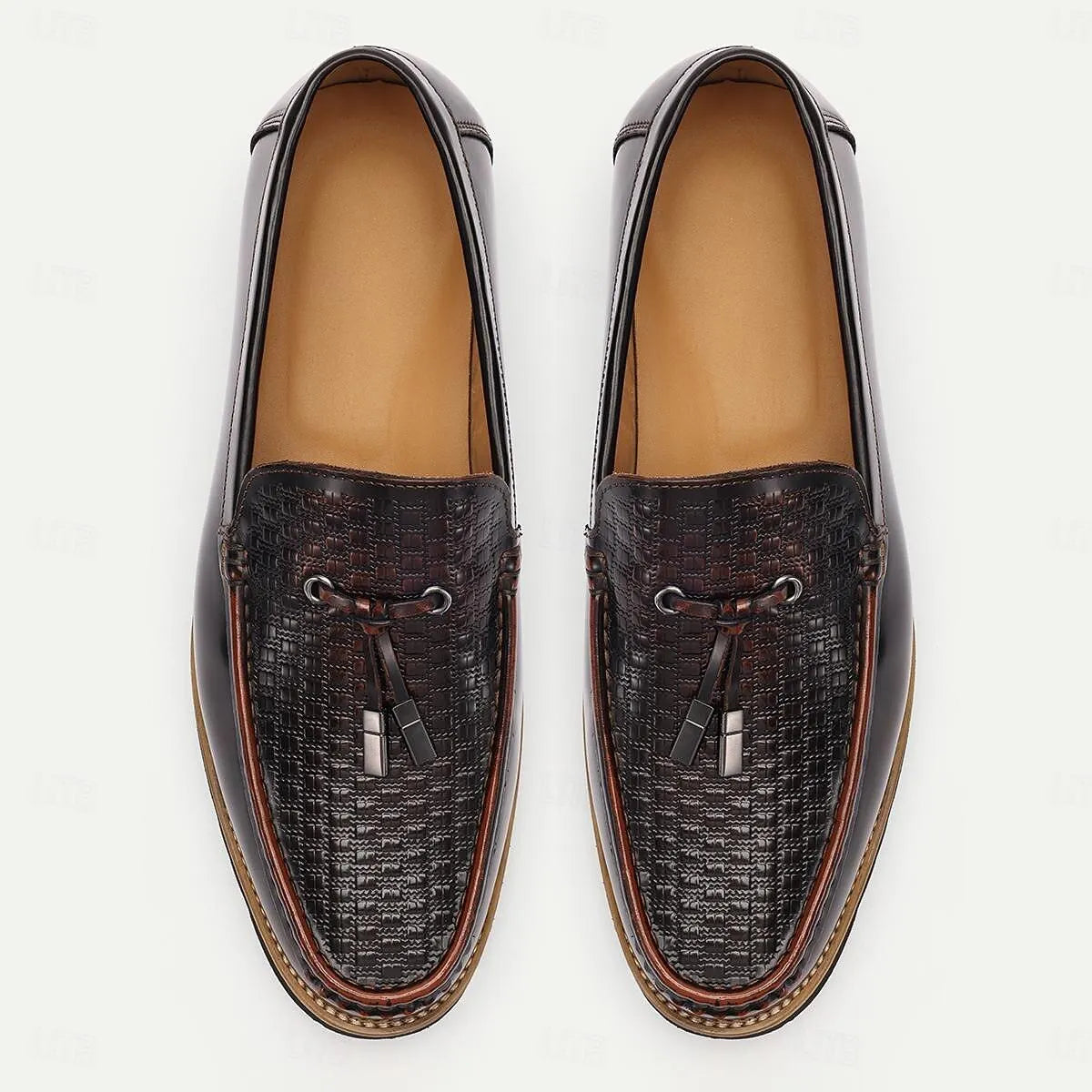 Men's genuine leather loafers - Tokiyos