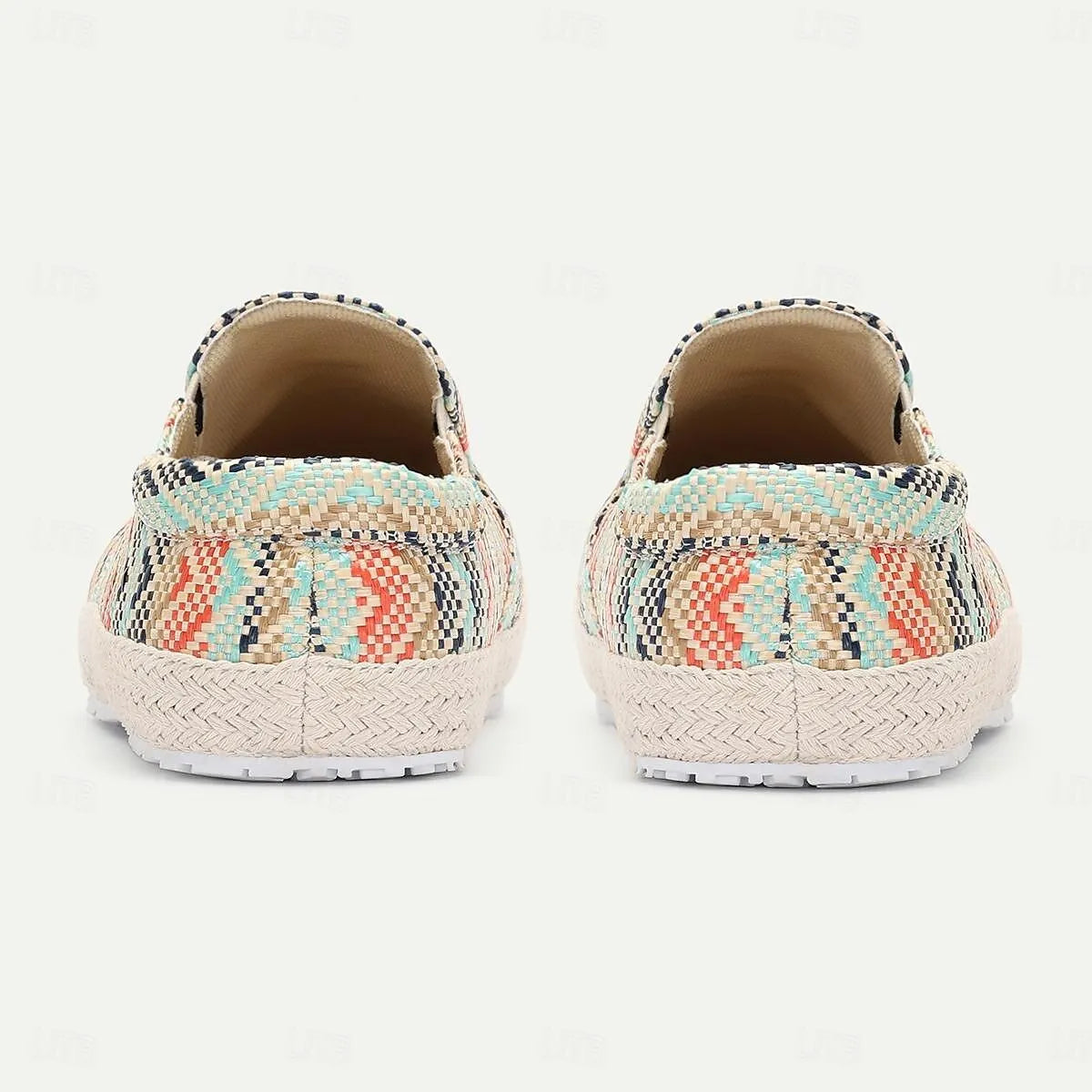 Men's Woven Slip-On Mules - Casual Summer Espadrilles - Tokiyos