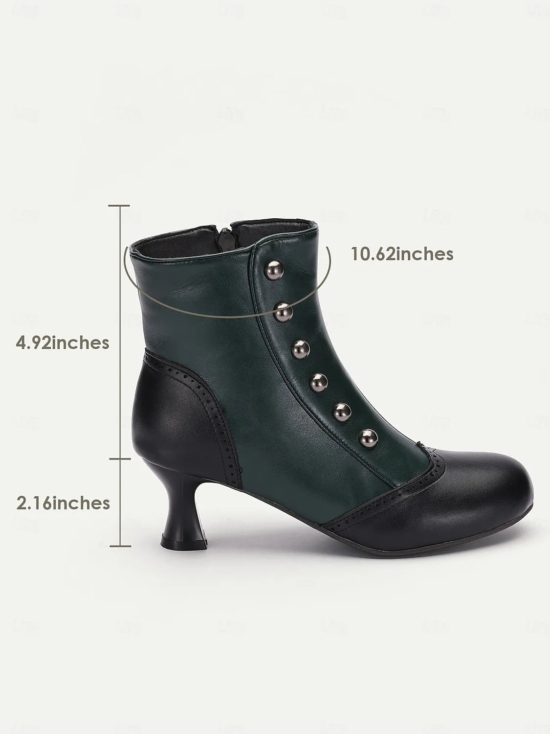 Women's Victorian-Style Buttoned Ankle Boots