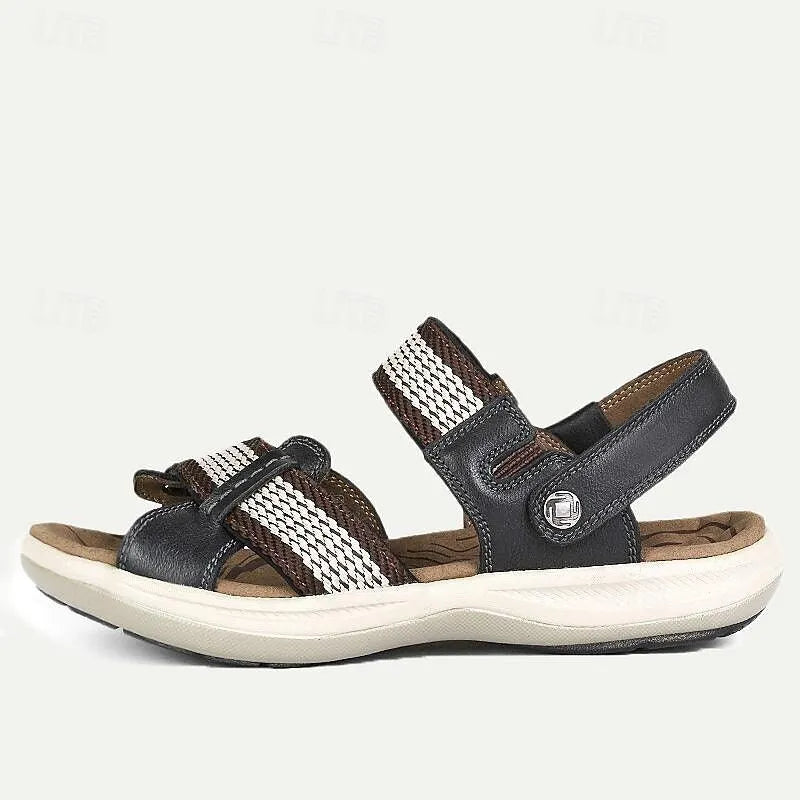 Leather woven sandals - Tokiyos