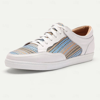 Men's Leather-lined knit sneakers - Tokiyos