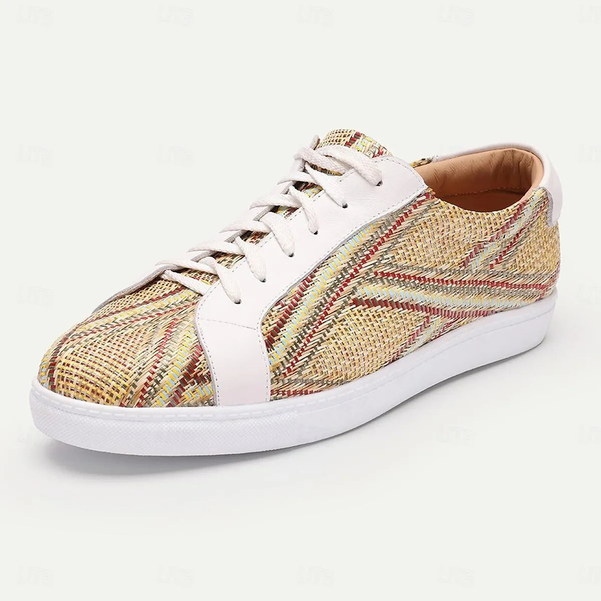 Leather-lined knit sneakers - Tokiyos