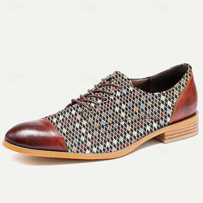 Men's Oxfords Jacquard-Dapper - Tokiyos