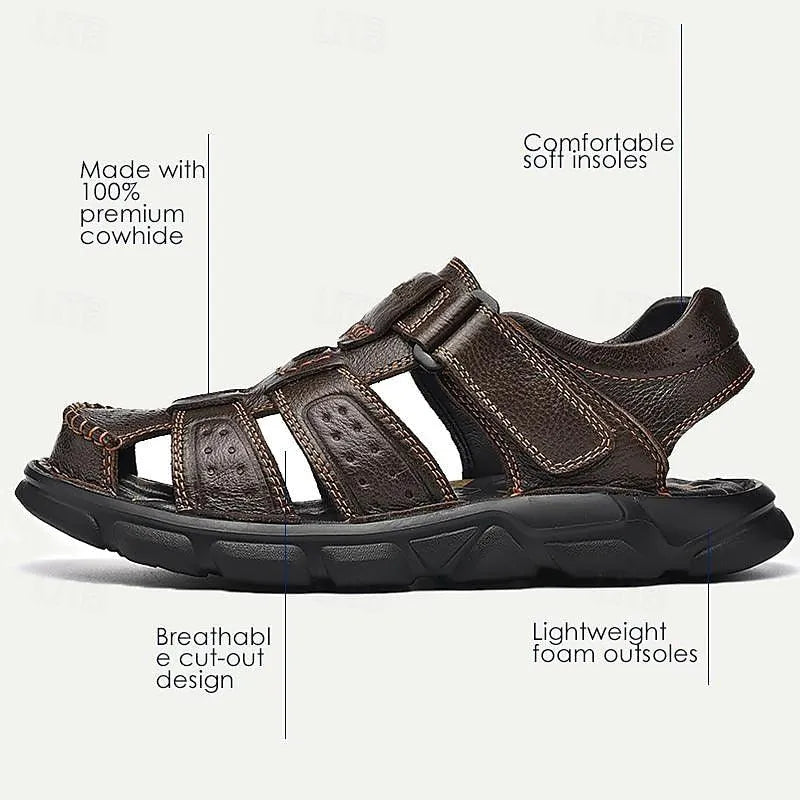 Men's Sandals Premium Leather - Tokiyos