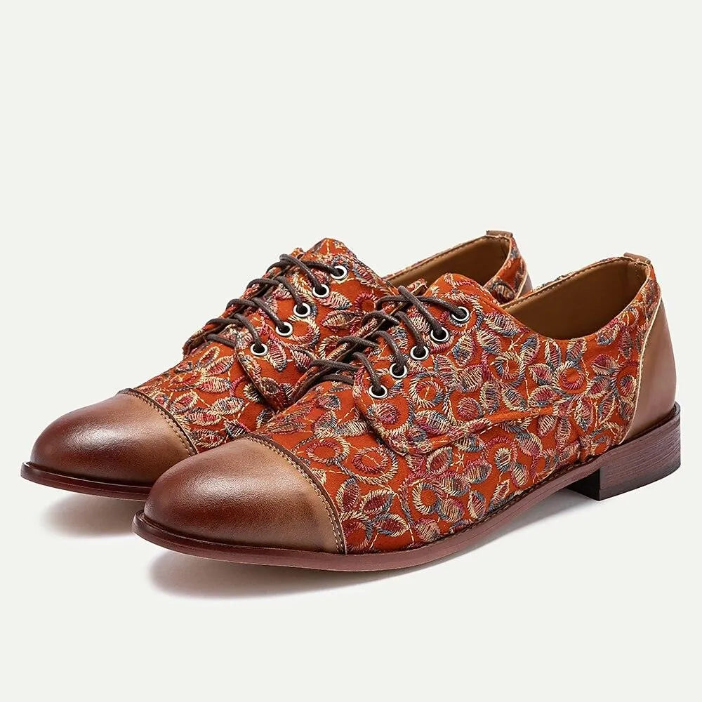 Men's Oxfords Italian Full-Grain Cowhide Lace-up-Dapper - Tokiyos