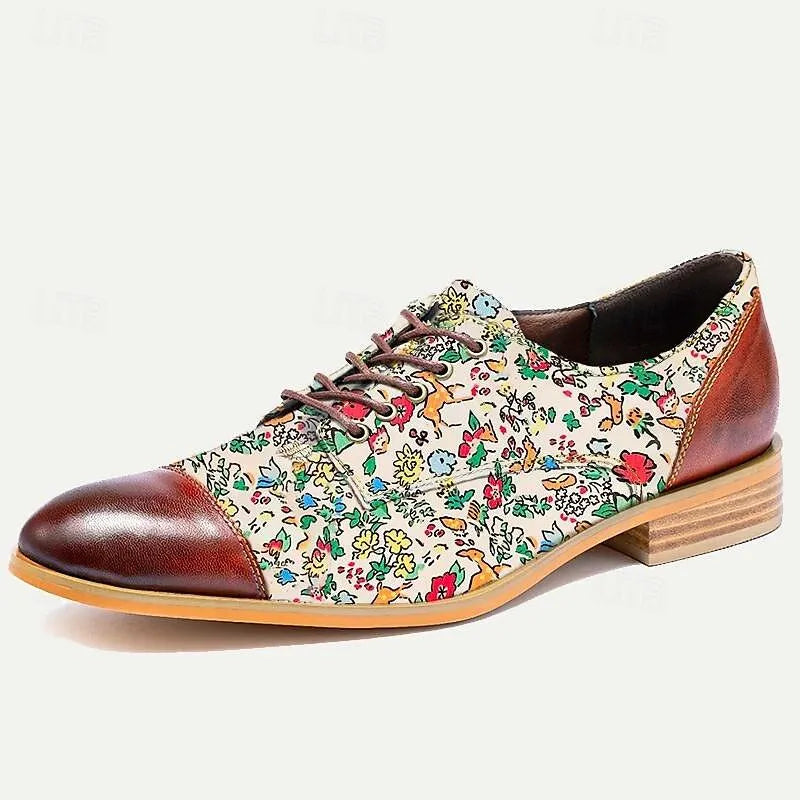 Men's Oxfords Jacquard-Dapper - Tokiyos