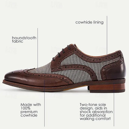 Oxford Shoes Genuine Leather - Tokiyos