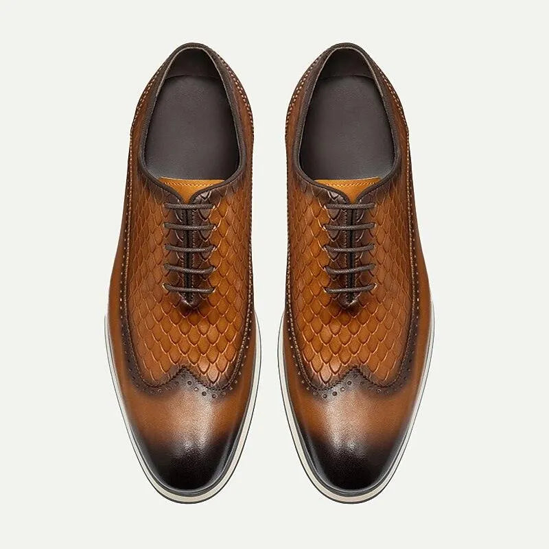 Men's Oxfords Lace-up-Cultured - Tokiyos