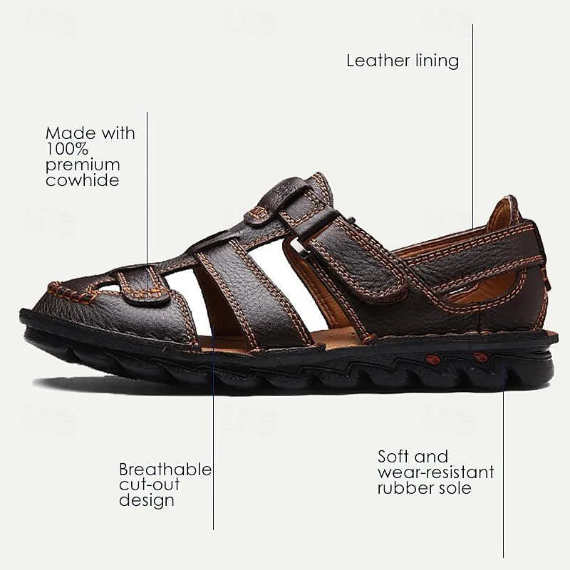 Men's Sandals Premium Leather - Tokiyos