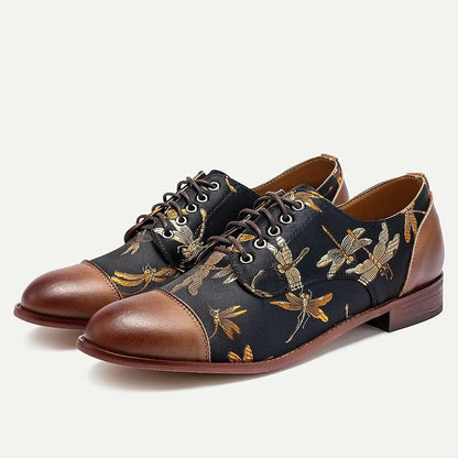 Men's Dress Shoes Pattern Lace-up-Dapper - Tokiyos