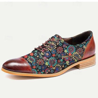 Men's Oxfords Jacquard-Dapper - Tokiyos