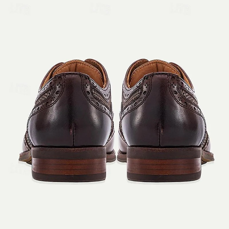 Oxford Shoes Genuine Leather - Tokiyos