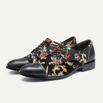 Men's Oxfords Jacquard-Dapper - Tokiyos