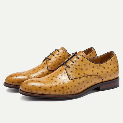 Men's Oxfords Italian Full-Grain Cowhide polka dot-Noble - Tokiyos